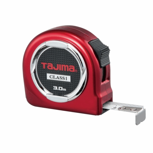 Tajima 3m Hi Lock Class 1 Pocket Tape Measure 16mm Blade - L1630-E1-EUR