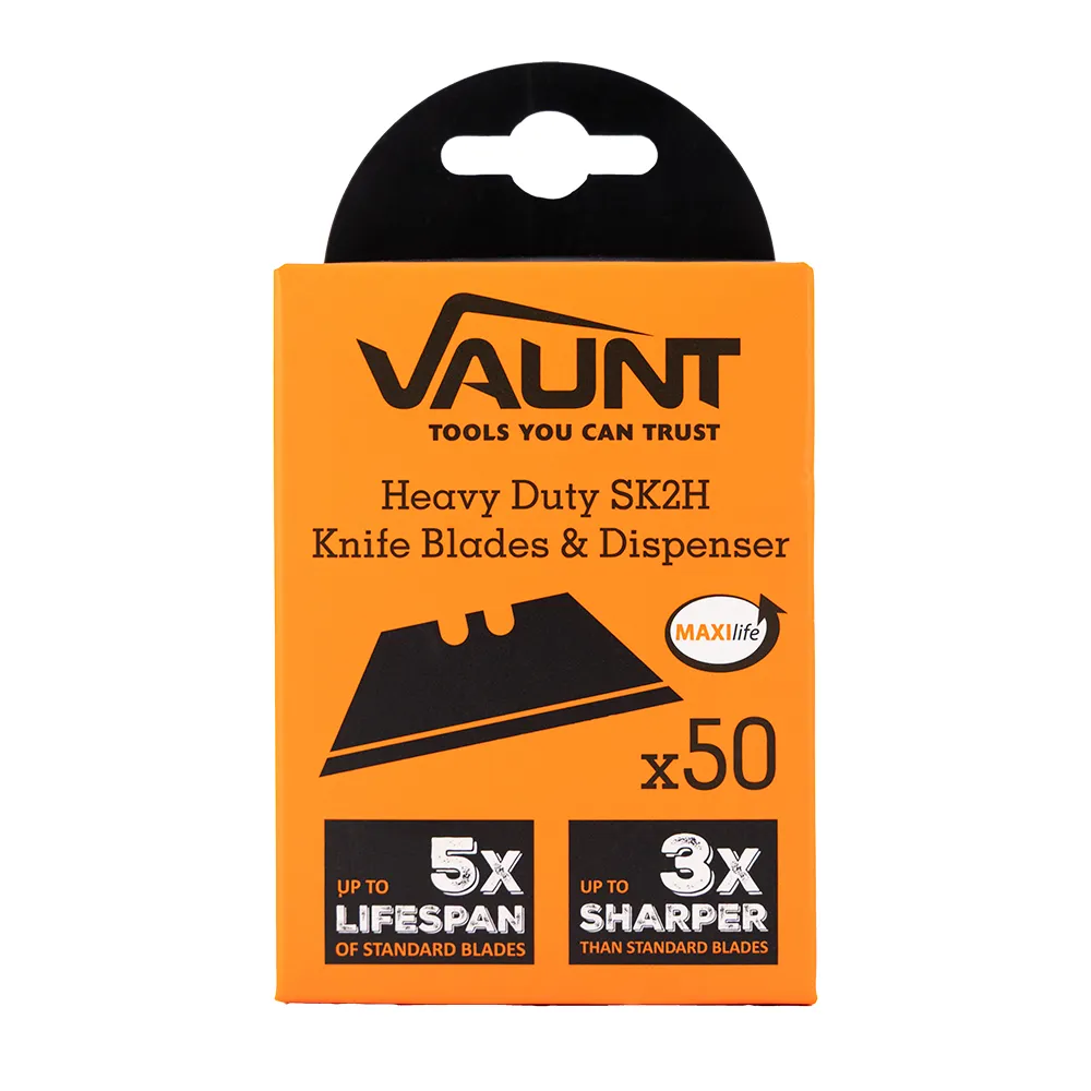 Vaunt Heavy Duty SK2H Knife Blades - Pack of 50 - Image 8