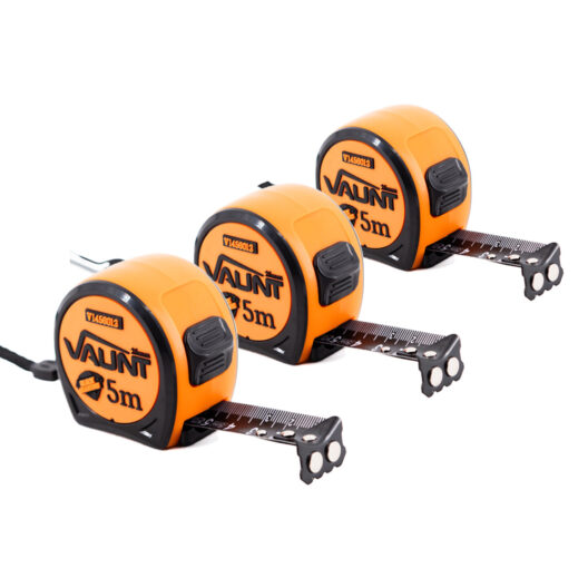 Vaunt Premium 5m Metric Compact Tape Measure - Pack of 3