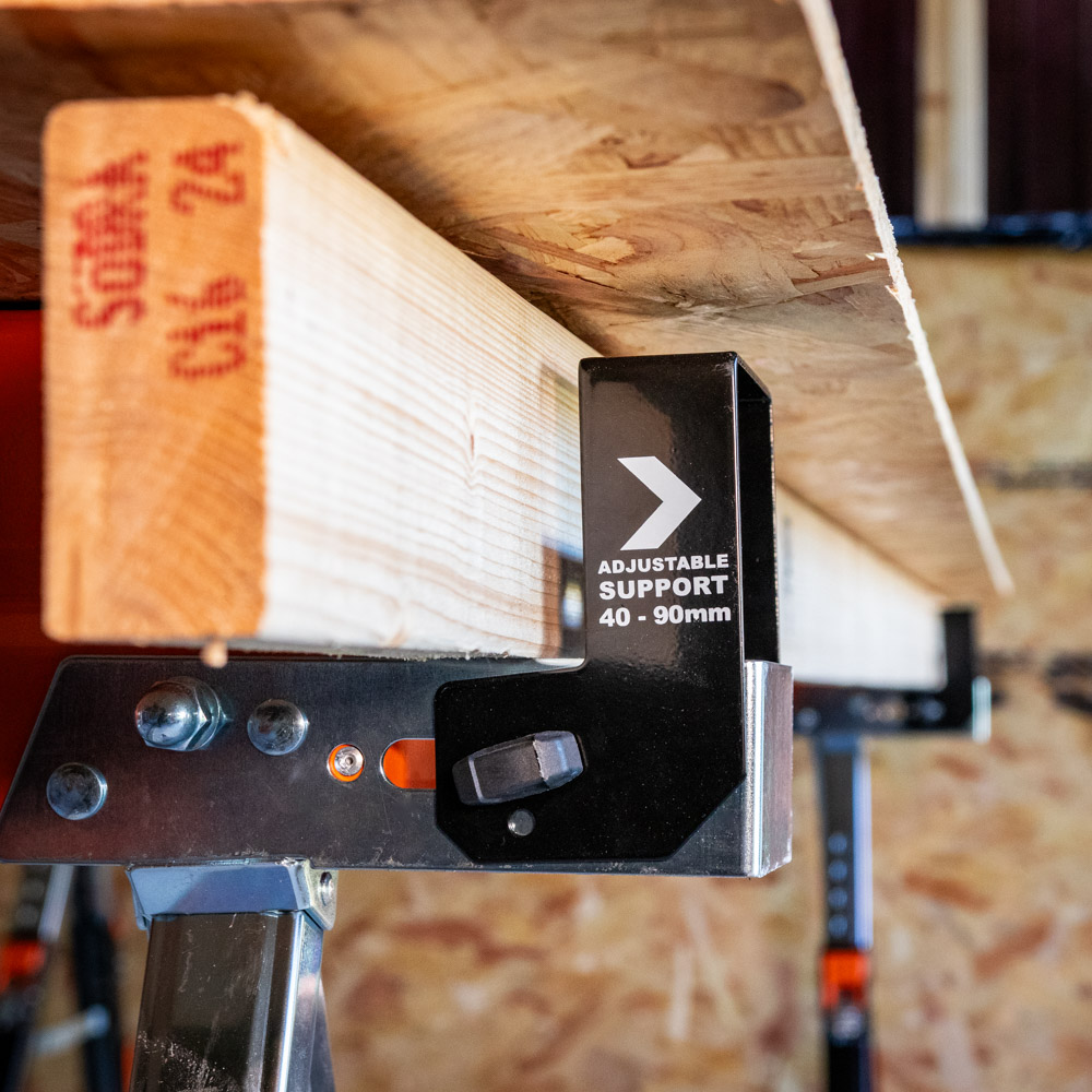 Vaunt Heavy Duty Fully Adjustable Saw Horse - Twin Pack - Image 4