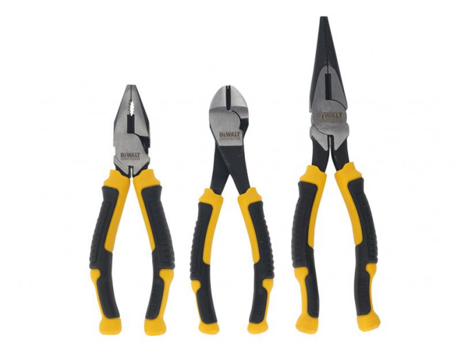 DeWalt DWHT82813-0 3 Piece Pliers Set - PrimeTools