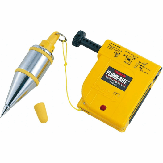 Tajima All-In-One Plumb Rite Auto Plumb String Bob Level - PZB-400