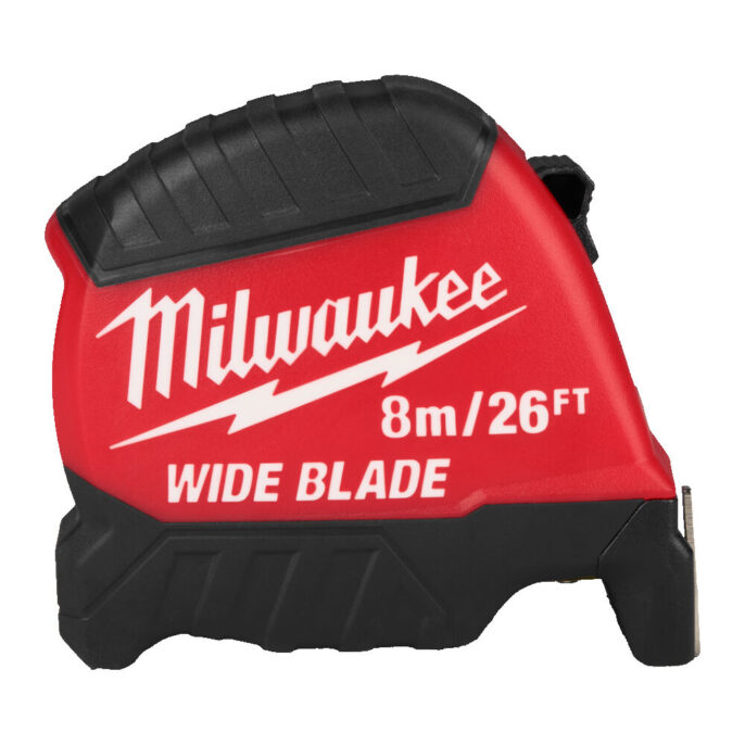 Milwaukee 4932499206 (Gen2) Wide Blade Tape Measure 8m / 26ft