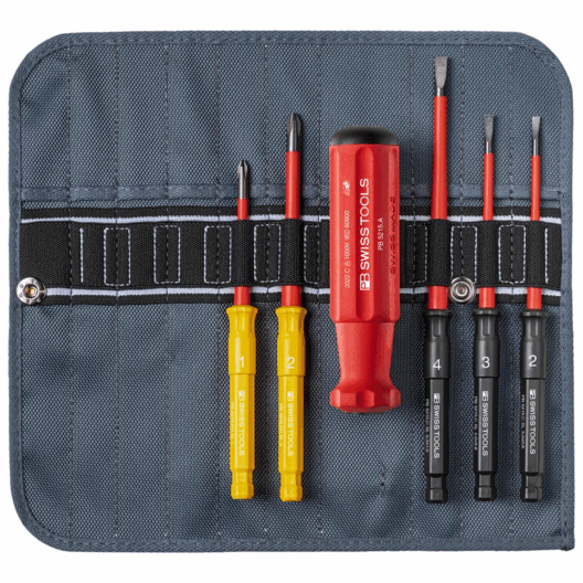 PB Swiss 5216.SU Classic VDE Slim Interchangeable Screwdriver Set