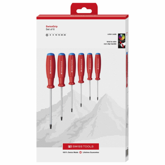 PB Swiss 8460 SwissGrip Screwdriver Set - Torx