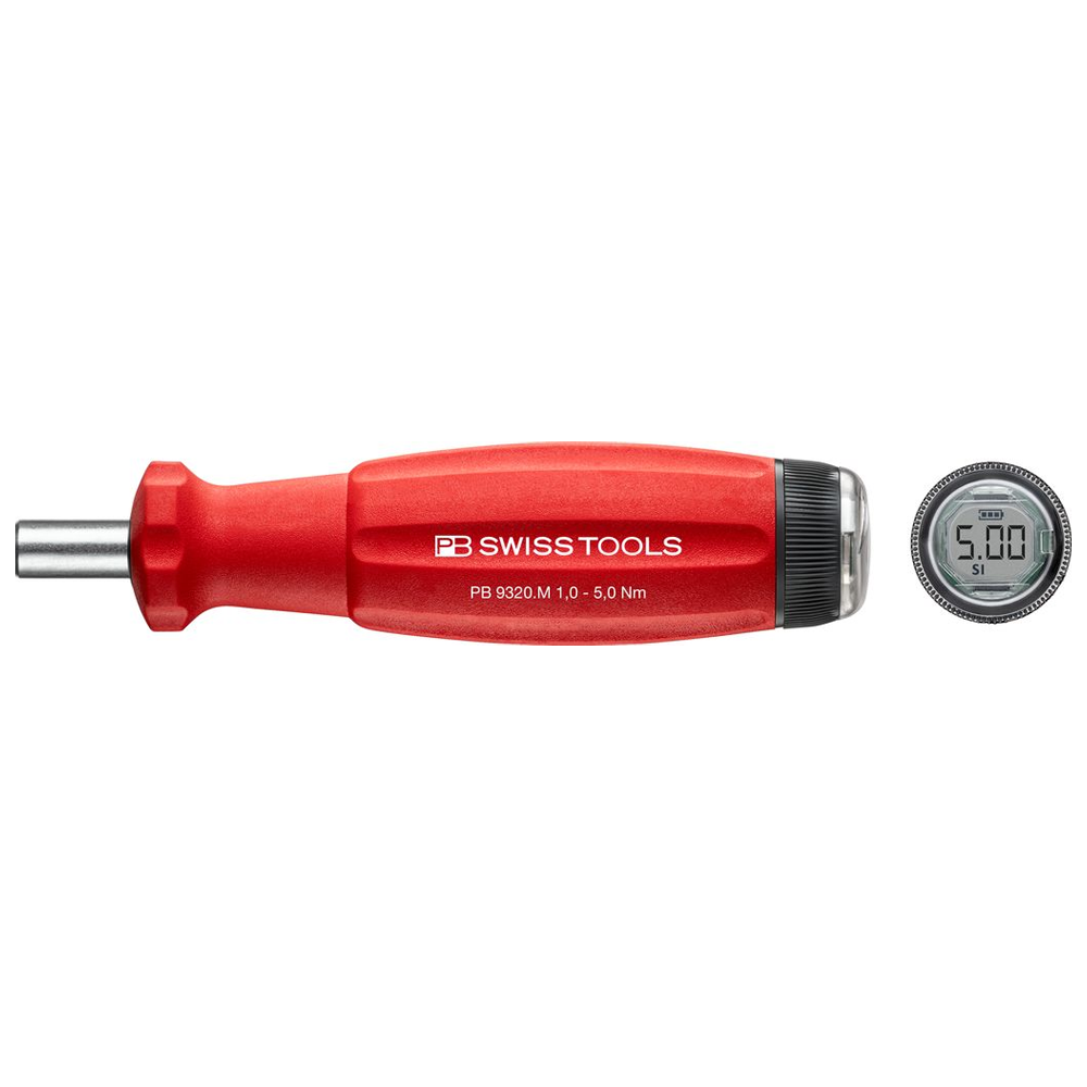 PB Swiss 9320 M DigiTorque V02 Torque Screwdriver Digital Display 1.0-5.0Nm