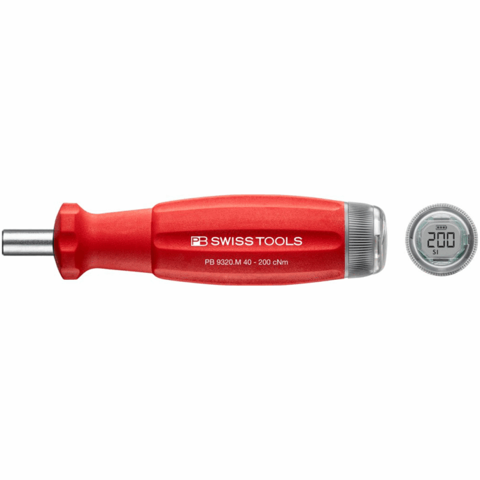 PB Swiss 9320 M DigiTorque V02 Torque Screwdriver Digital Display 0.4-2.0Nm