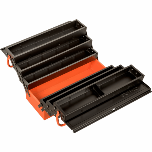 Bahco 1497MBF750 7 Tray Cantilever Metal Toolbox 530mm