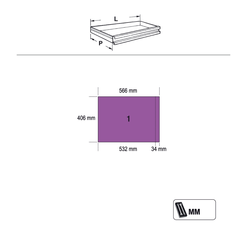 Beta C45PRO 2.0 X Stainless Top Workshop Equipment Workstation - Image 3