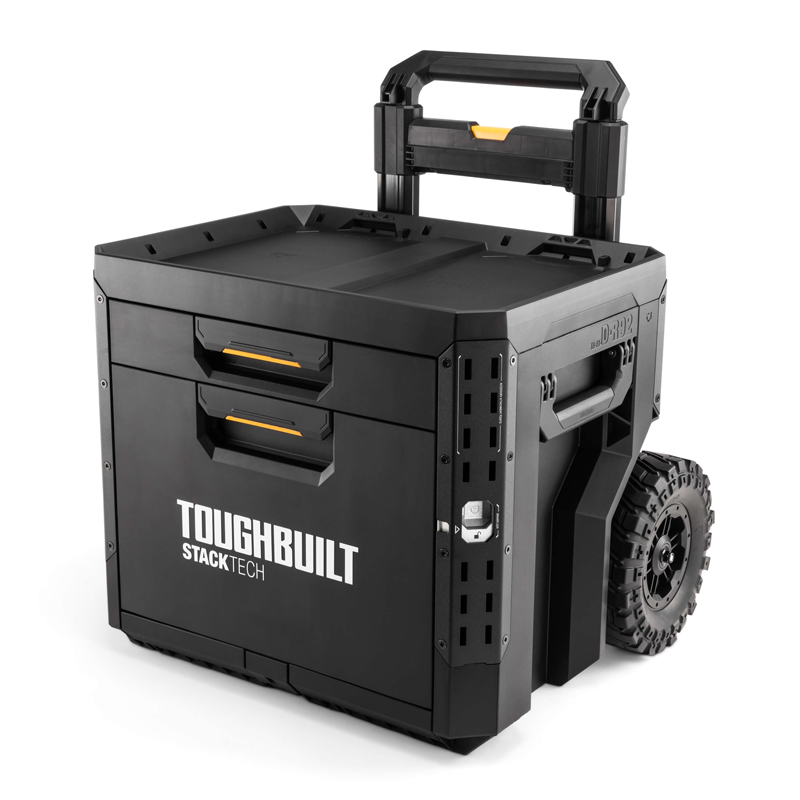 ToughBuilt TB-B1-D-R92 StackTech® 2 Drawer Rolling Locking Tool Box - Image 3