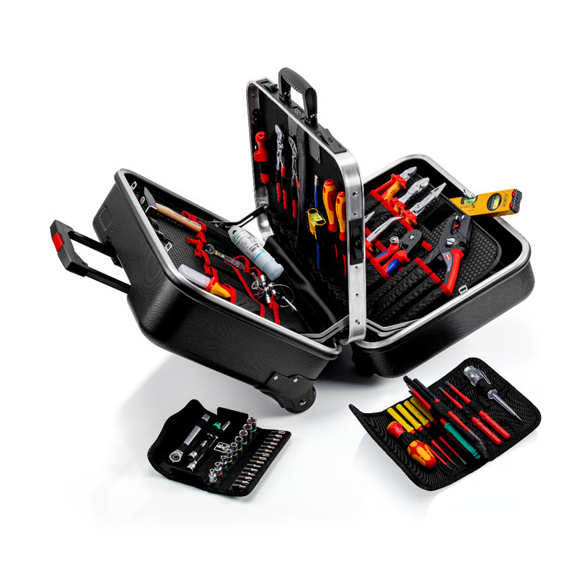 Knipex 00 21 41 66 Piece “BIG Twin Move” Electrical Tool Set Kit & Case