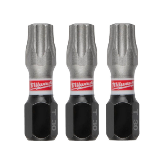 Milwaukee 4932500366 SHOCKWAVE™ GEN4 Impact Torx Screwdriver Bits T30 - 3 Pack