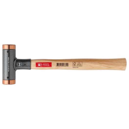 PB Swiss 306.40 Cu Copper Soft Face Dead Blow Hammer/ Mallet 40mm Ø