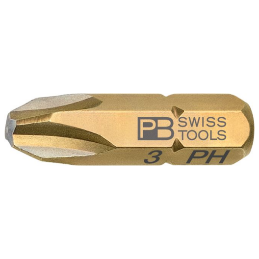 PB Swiss C6.190/3 PrecisionBit Phillips Screwdriver Bit PH3