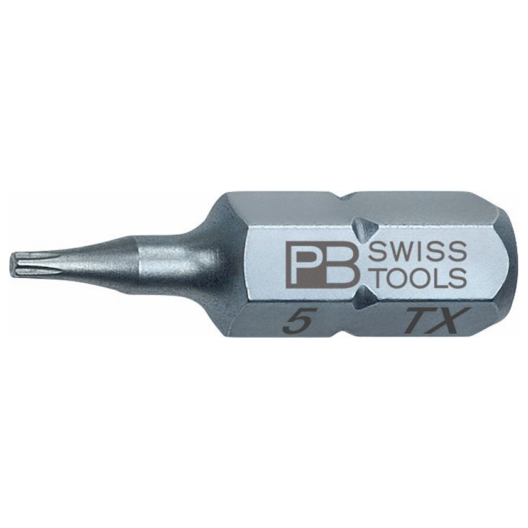PB Swiss C6.400/5 PrecisionBit Torx Screwdriver Bit T5
