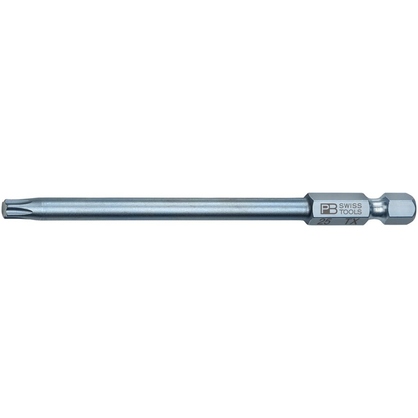 PB Swiss E6L.400 PrecisionBit Torx Screwdriver Bit T25 x 95mm