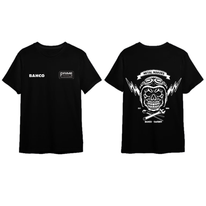 Bahco X PrimeTools Graphic T-Shirt - Black - XXL