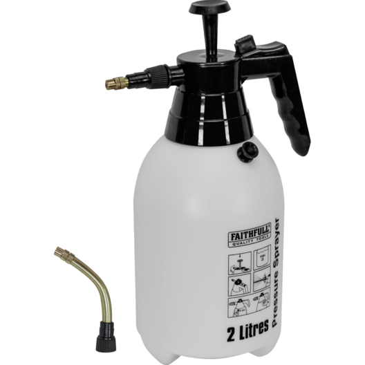 Faithfull FAISPRAY2 Handheld Pressure Sprayer 2 Litre