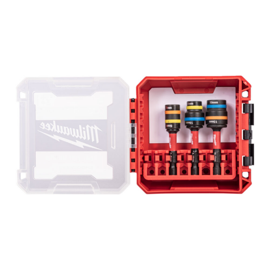 Milwaukee 4932493559 Shockwave 3 Piece Dual Nut Driver Set 7-13mm