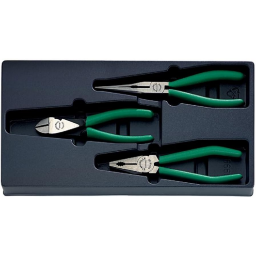 Stahlwille 96650008 6706 Polished 3 Plier Set