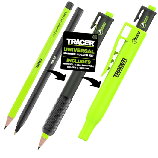 Tracer TUMHK1 Pen / Pencil Universal Marker Holder Kit