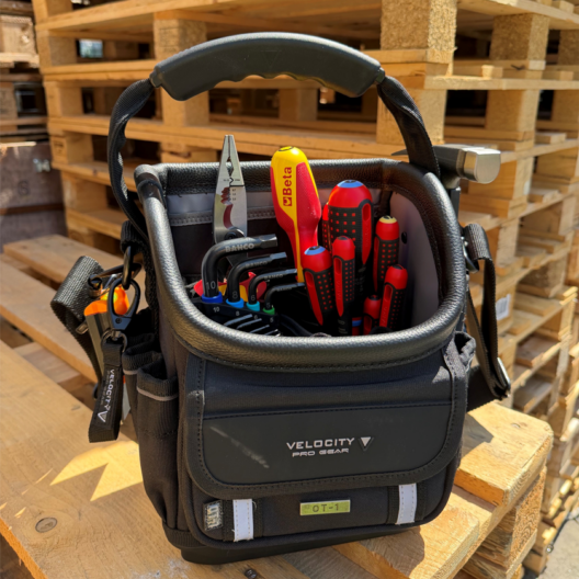 Bahco, Wiha & Beta Electricians VDE Starter Tool Kit Set in Velocity Rogue 1 Tote Tool Bag