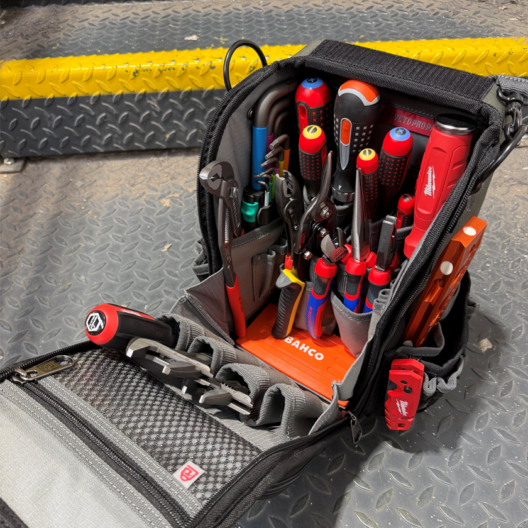 Knipex, Bahco, Milwaukee etc HVAC Starters Tool Kit Set in Veto Pro Pac CB-LD Closed-Top Tech Tool Bag
