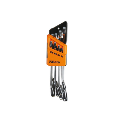 Beta 142/SC8 8 Piece Ratcheting Combination Spanner Wrench Set 8-19mm