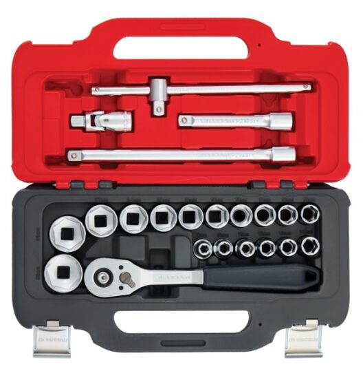 Facom "START" SL.151-EP22PB 22pce. 1/2" Drive 6 Point Socket Set 8 - 32mm