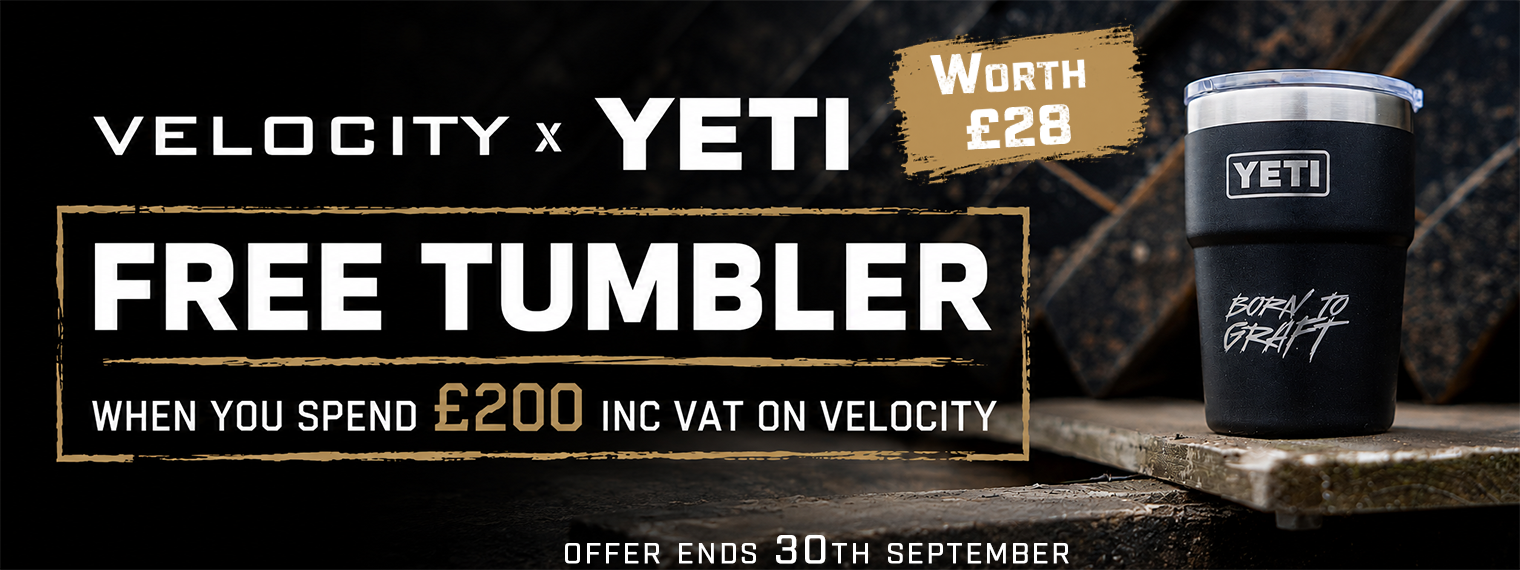 Claim a Free Velocity x YETI Tumbler
