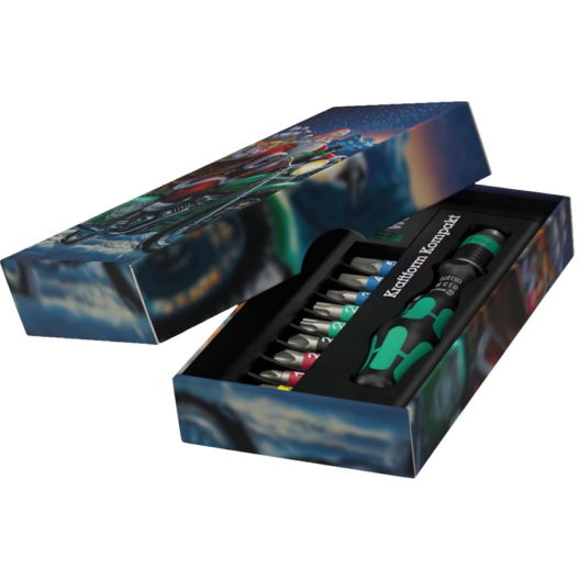 Wera Kraftform Kompakt 10 Christmas 2026 - Screwdriver Bit Set