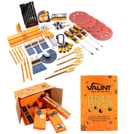 Vaunt 12 Days Of Christmas Essential Tools & Accessories Gift Box