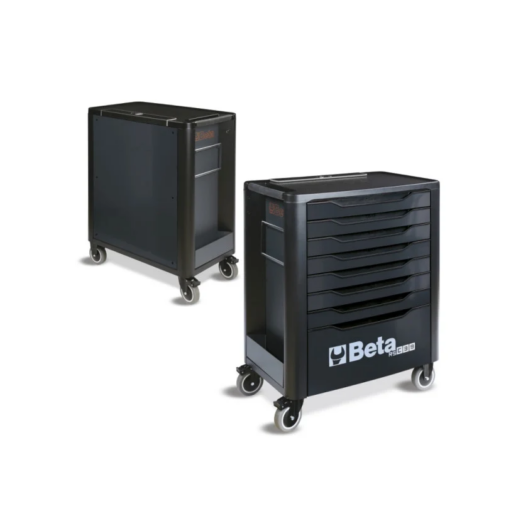 Beta RSC39/7 7 Drawer Mobile Roller Cabinet - Anthracite Grey