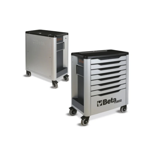 Beta RSC39/7 7 Drawer Mobile Roller Cabinet - Racing Grey
