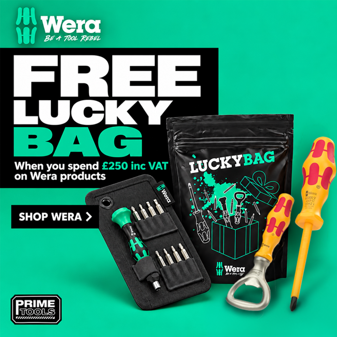 FREE Wera Lucky Bag